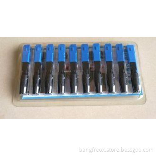 SC Fiber Optics Connector / Quick Assembly Connector